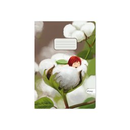 Caiet Aperta, Cotton soft, A5, 24 file, 90g, Tip 2