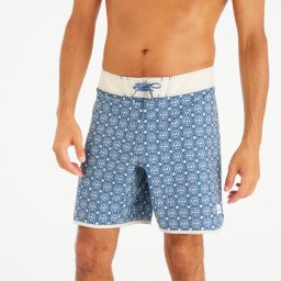 Șort de baie surf surf semi-lung 18" 500 Surfingsurf Bărbați