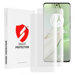 Folie de protectie Ecran Smart Protection Premium Classic pentru Motorola Edge (2023) / Edge 40 Neo / Edge 40, Plastic, Set 2 bucati