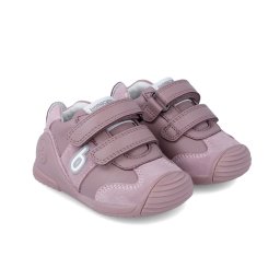 Adidasi primii pasi pentru copii biomecanics 221002-b, roz (marime: 24 (14,8-15,4 cm))
