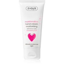 Ziaja Marshmallow crema de maini hidratanta Strawberry Fluff 50 ml