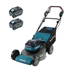 Makita - LM002GT201 XGT - Masina de tuns iarba cu 2 acumulatori, Li-Ion, 40 V, 5 Ah, 53 cm, 70 l