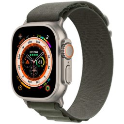 Apple Watch Ultra 47mm GPS Cellular 49mm Titanium Green Alpine