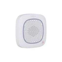Sirenă wireless interior cu interfon bidirecțional, până la 100 dB, suport buton de panică, Dahua ARA14-W2(868)