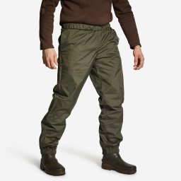 Suprapantalon 100 Ușor și impermeabil verde bărbați
