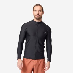 Bluză anti-UV Surf UPF50+ top 500 Negru Bărbați