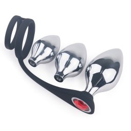 Set dildo anale si inel penis Bensons