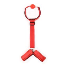 Accesoriu bondage Heart Belts Red