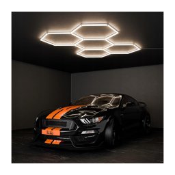Plafonieră LED/240W/85-265V 4000K 298x209 cm CRI 90 IP44 alb