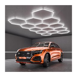 Plafonieră LED 570W/85-265V 6500K 522x298 cm CRI 90 IP44, albă