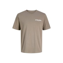 JACK & JONES T-Shirt Jprblaoscar Ss Fst 12302469 19-0808 TCX morel