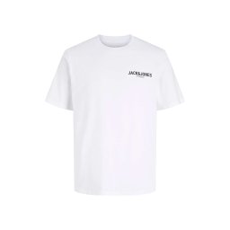 JACK & JONES T-Shirt Jprblaoscar Ss Fst 12302469 C-N100 white