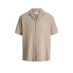 JACK & JONES Cămaşă Jjsean Resort Ss 12289409 16-1305 TCX string