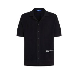 KARL LAGERFELD M Cămaşă Klj Knit B2M18028 999 black