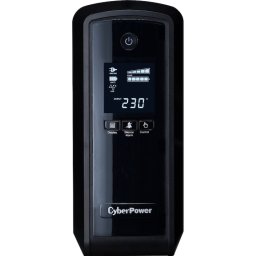 UPS CYBERPOWER CP900EPFCLCD, 900VA/540W, 6 Prize Schuko, Active PFC, Sinus Pur, AVR, LCD Display, Black