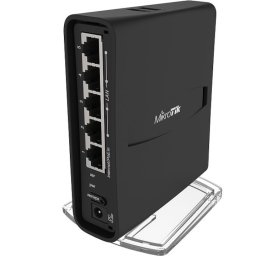 Router WiFi MIKROTIK hAP ac2 tower RBD52G-5HacD2HnD-TC, Dual Band, 5x RJ45 1000Mb/s, 1x USB, suport RouterOS, Black