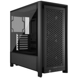 Carcasă CORSAIR 4000D RS Mid Tower, E-ATX, Tempered Glass, Black