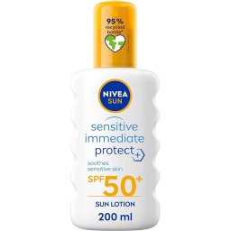 Nivea Sun Protect & Sensitive Sun Lotion SPF 50+ 200 ml
