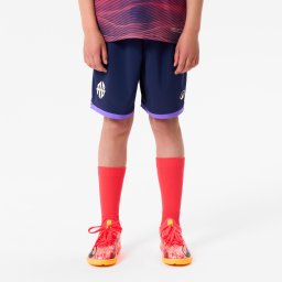 Șort de fotbal Viralto II "AG" Antoine Griezmann Albastru - Mov Copii