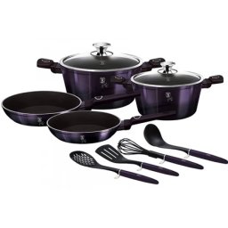 BERLINGER HAUS BH/7140 Purple Eclipse Collection Set vase 10 cu părţi