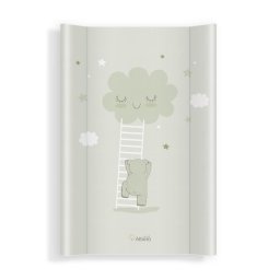 Saltea de infasat bebe moale 70x47,5 Klups 436 Walk in the Clouds Mint