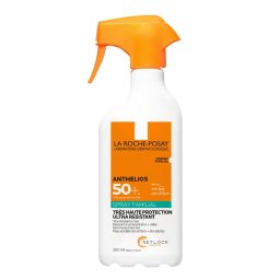 Spray fara parfum de corp cu protectie solara SPF 50+ La Roche-Posay Anthelios Family, 300 ml