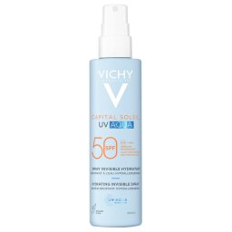 Spray hidratant pentru fata si corp cu protectie solara SPF 50 Vichy Capital Soleil UV Aqua, 200 ml