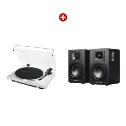 Audio Technica LP 70 X White Silver + SP3X