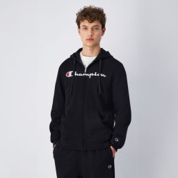 Champion Hanorac Full Zip Black S