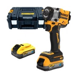 DeWalt - DCF921E2T - Masina de insurubat cu impact cu 2 acumulatori si incarcator, Li-Ion, 18 V, 1.7 Ah, patrat 1/2 inch, 610 Nm, -, valiza speciala