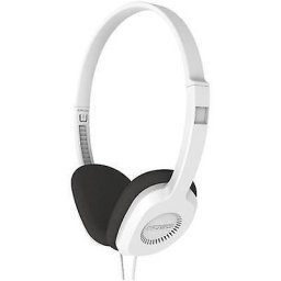 Casti KPH8w Headphones, On-Ear, Wired, White