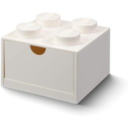 Room Copenhagen LEGO Desk Drawer 4 , storage box (white, knobs)