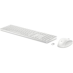 Tastatura Kit Wireless 650 Tastatura + Mouse Alb