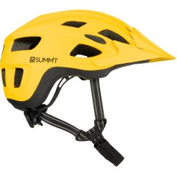 CASCA DE SIGURANTA PENTRU BICICLETA SR REGLABILA + LED - Galben, L