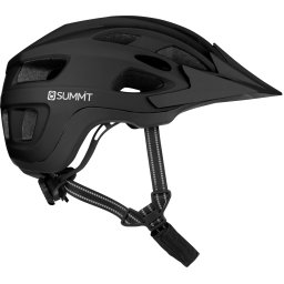 CASCA DE SIGURANTA PENTRU BICICLETA SR REGLABILA + LED - Negru, L