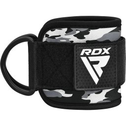 Curele pentru glezna Rdx A4, pentru aparat cu cabluri,pereche - GRI CAMUFLAJ, uni