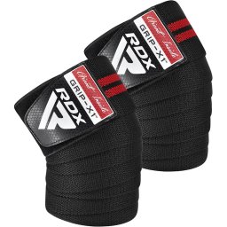 Fase Genunchi Rdx KR11 Gym - Negru/Rosu, uni