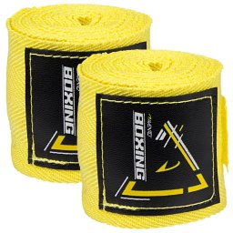 Fase box Avento, 250 cm, bumbac - Galben, 250 cm