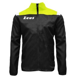 Jacheta Ploaie Vesuvio Zeus 100% Nylon Impermeabila - negru/galben fluo, 3XL