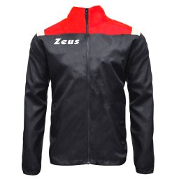 Jacheta Ploaie Vesuvio Zeus 100% Nylon Impermeabila - gri/rosu, 2XL