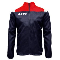 Jacheta Ploaie Vesuvio Zeus 100% Nylon Impermeabila - bleumarin/rosu, S