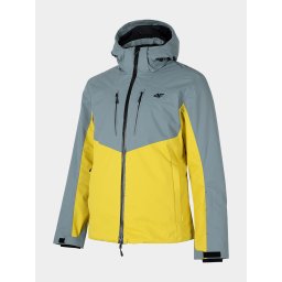 Geaca Ski Barbati 4F cu Membrana Dermizax 20000 - Impermeabila - Gri, 3XL