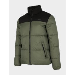 Geacă Matlsată Puf Bărbați 4F – - Khaki, L