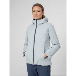 Geaca schi pentru dama 4F KUDN003, membrana 5000 - albastru deschis, XXL