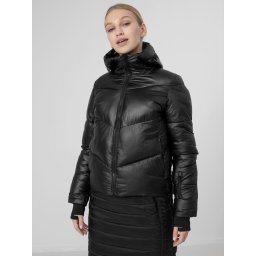 Geaca schi pentru dama 4F KUDN004, membrana 8000 - Negru, XXL