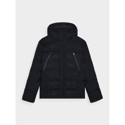 Geaca din puf cu umplutura sintetica membrana 10000 pentru barbati 4F - Negru, 3XL