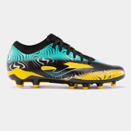 Ghete fotbal Joma EVOLUTION 2401 FIRM GROUND - Negru/Auriu, 43