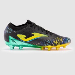 Ghete fotbal Joma STRIKER 2401 BLACK FIRM GROUND - Negru, 43