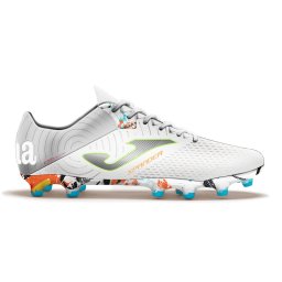 Ghete fotbal Joma XPANDER 2332 FIRM GROUND - Alb/argintiu, 42