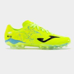 Ghete fotbal Supercopa 2411 gazon artificial AG - Galben Fluo/Turquoise, 42